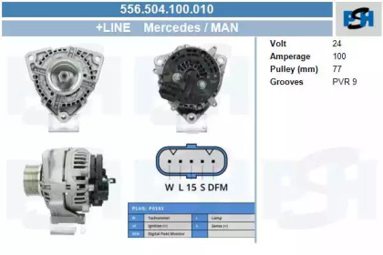 Генератор CV PSH 556.504.100.010