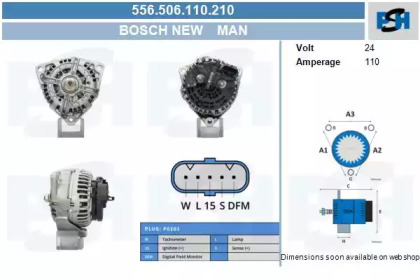 Генератор CV PSH 556.506.110.210