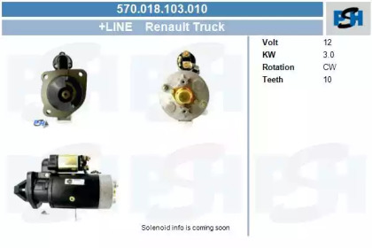 Стартер CV PSH 570.018.103.010