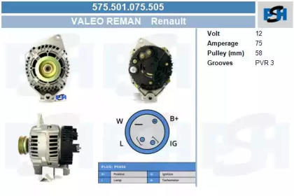 Генератор CV PSH 575.501.075.505