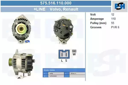 Генератор CV PSH 575.516.110.000