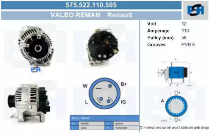 Генератор CV PSH 575.522.110.505