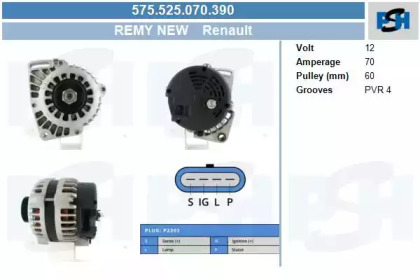 Генератор CV PSH 575.525.070.390