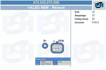 Генератор CV PSH 575.530.075.500