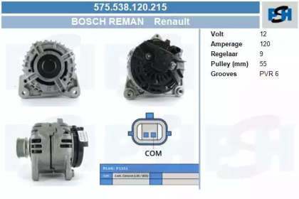 Генератор CV PSH 575.538.120.215