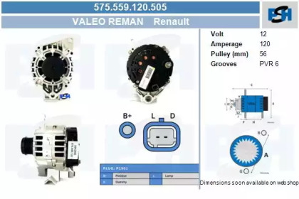 Генератор CV PSH 575.559.120.505