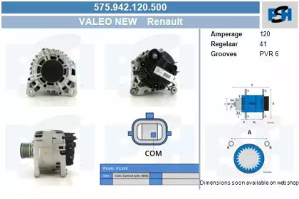 Генератор CV PSH 575.942.120.500