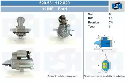 Стартер CV PSH 590.531.112.020
