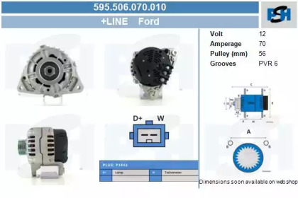 Генератор CV PSH 595.506.070.010