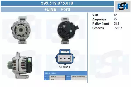 Генератор CV PSH 595.519.075.010