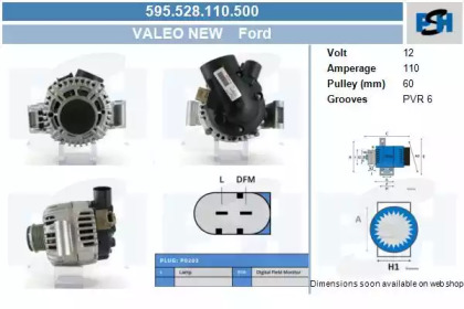 Генератор CV PSH 595.528.110.500