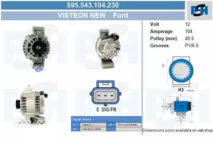 Генератор CV PSH 595.543.104.230