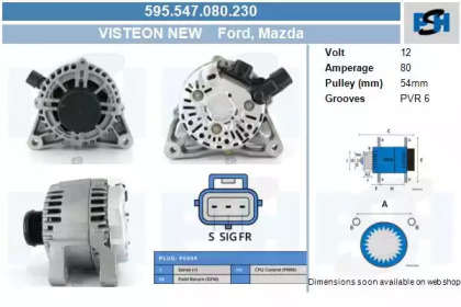 Генератор CV PSH 595.547.080.230