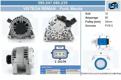 Генератор CV PSH 595.547.080.235