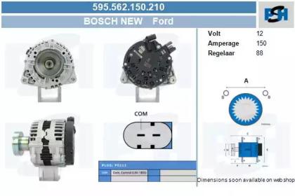 Генератор CV PSH 595.562.150.210