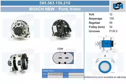Генератор CV PSH 595.563.150.210