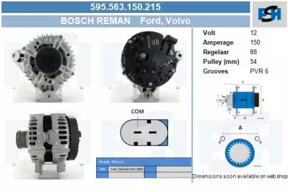 Генератор CV PSH 595.563.150.215