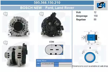 Генератор CV PSH 595.568.150.210