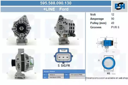 Генератор CV PSH 595.588.090.130