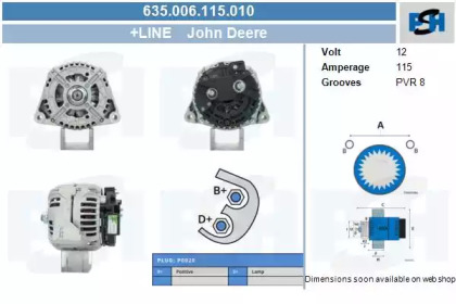 Генератор CV PSH 635.006.115.010