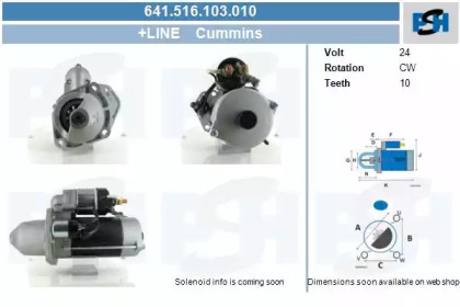 Стартер CV PSH 641.516.103.010
