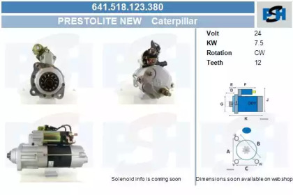 Стартер CV PSH 641.518.123.380