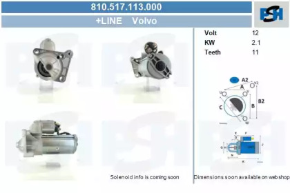 Стартер CV PSH 810.517.113.000
