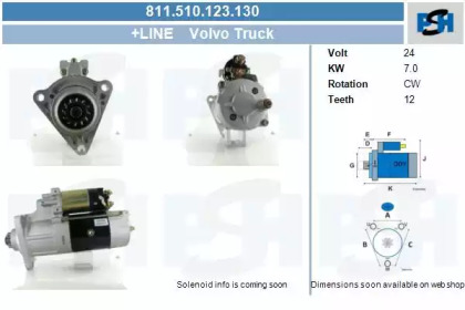 Стартер CV PSH 811.510.123.130
