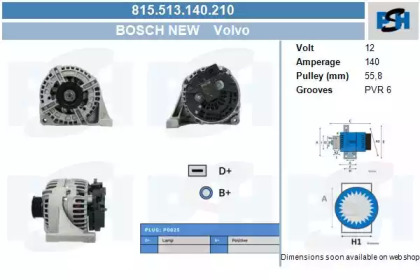 Генератор CV PSH 815.513.140.210