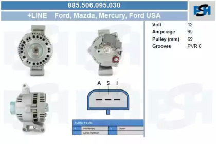 Генератор CV PSH 885.506.095.030