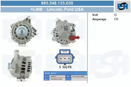 Генератор CV PSH 885.548.135.030