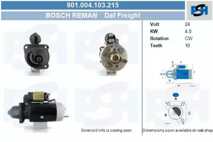 Стартер CV PSH 901.004.103.215