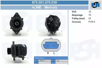 Генератор CV PSH 975.501.070.030