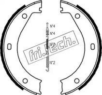 Комплект тормозных колодок, стояночная тормозная система fri.tech. 1019.023K