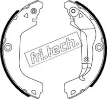 Комлект тормозных накладок fri.tech. 1027.009