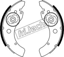 Комлект тормозных накладок fri.tech. 1034.001