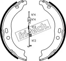 Комлект тормозных накладок fri.tech. 1034.118K