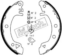 Комлект тормозных накладок fri.tech. 1040.123K