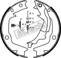 Комплект тормозных колодок, стояночная тормозная система fri.tech. 1046.222K