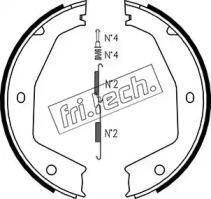 Комлект тормозных накладок fri.tech. 1048.002K