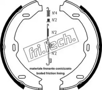 Комлект тормозных накладок fri.tech. 1052.128K