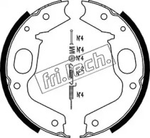 Комплект тормозных колодок, стояночная тормозная система fri.tech. 1064.176K