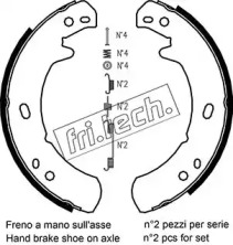 Комплект тормозных колодок, стояночная тормозная система fri.tech. 1092.311K