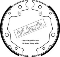 Комлект тормозных накладок fri.tech. 1115.322