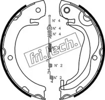 Комплект тормозных колодок, стояночная тормозная система fri.tech. 1115.325K