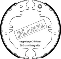 Комлект тормозных накладок fri.tech. 1115.329