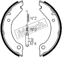 Комплект тормозных колодок, стояночная тормозная система fri.tech. 1127.267K