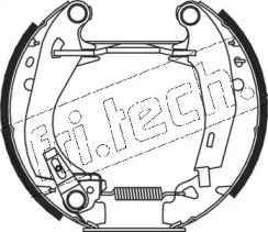 Комплект тормозных колодок fri.tech. 15044