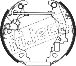 Комлект тормозных накладок fri.tech. 15167