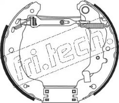 Комлект тормозных накладок fri.tech. 15284